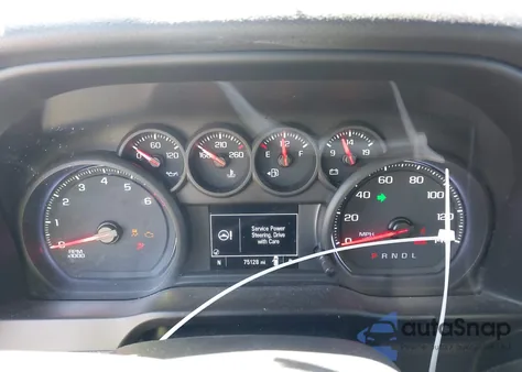 2019 Chevrolet Silverado 1500 Custom z USA, uszkodzony, nr VIN 1GCRWBEH5KZ300390